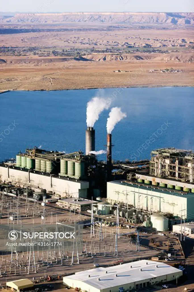Coal Burning Power Plant in New Mexico