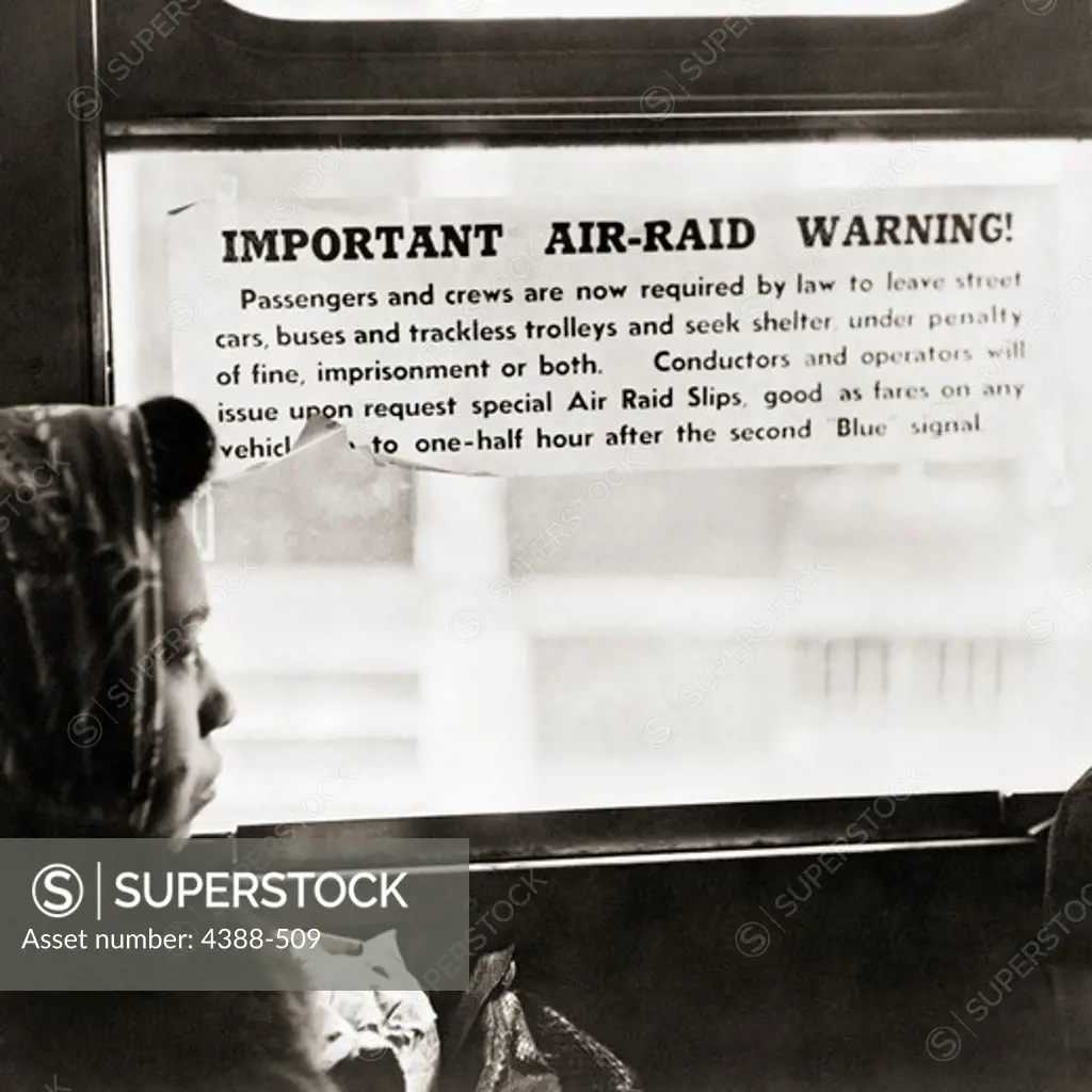 Air Raid Notice