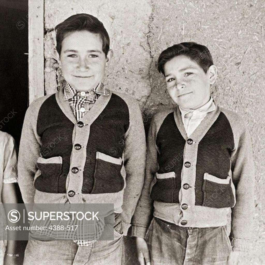 Stock Photo: 4388-517 Sons of a Shepherd