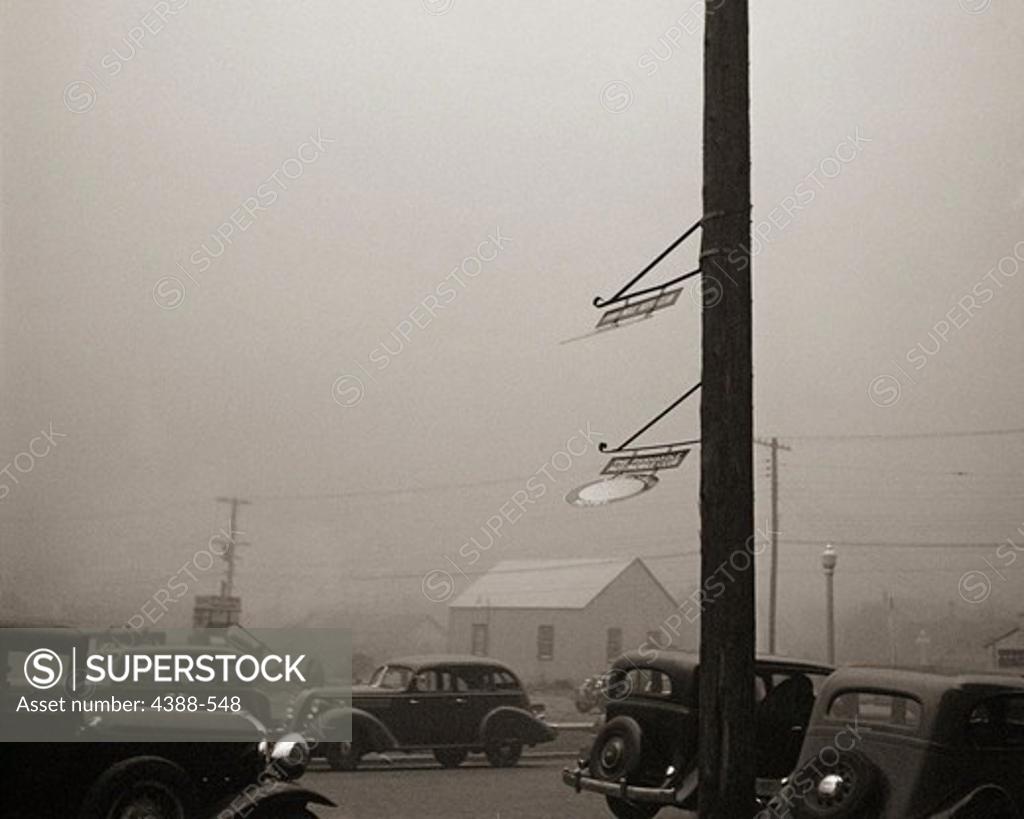 Stock Photo: 4388-548 Dust Storm
