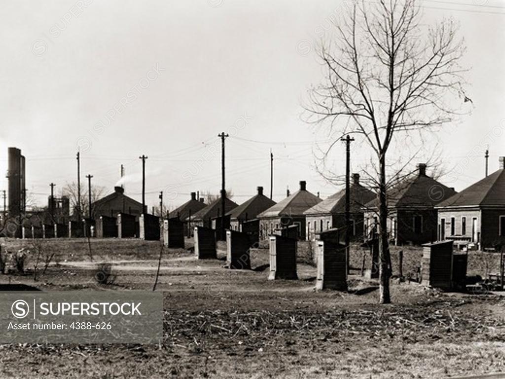 Stock Photo: 4388-626 Workers' Houses