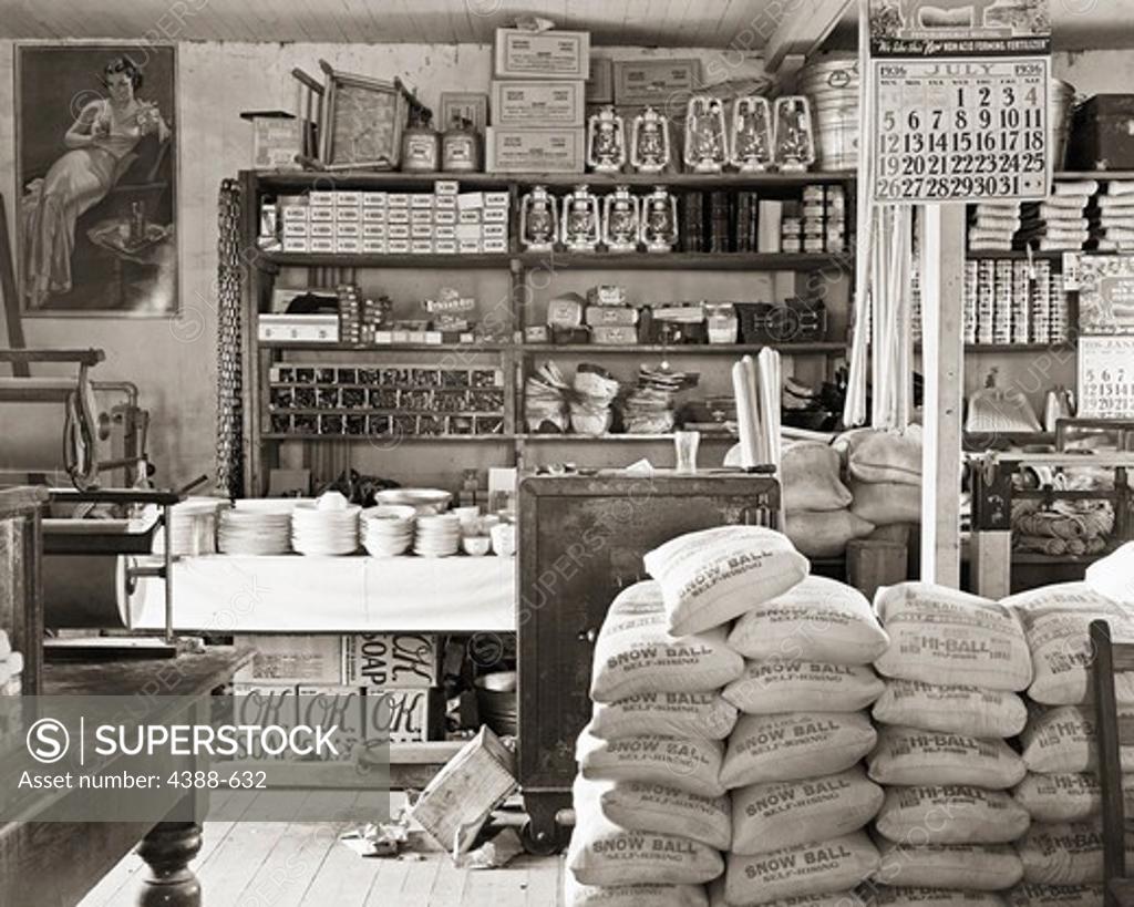 Stock Photo: 4388-632 General Store
