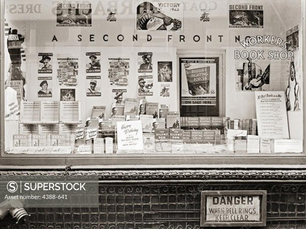 Stock Photo: 4388-641 Worker's Book Shop