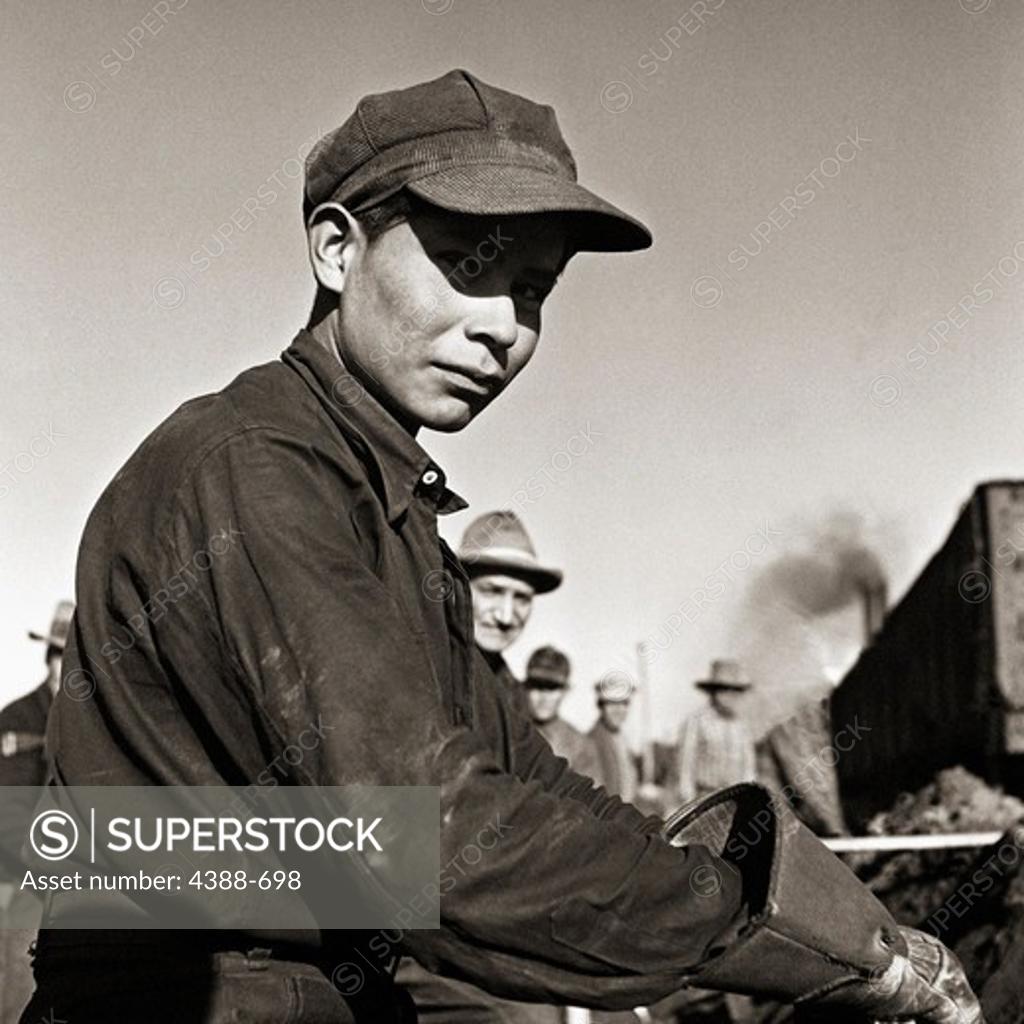 Stock Photo: 4388-698 Railway Worker