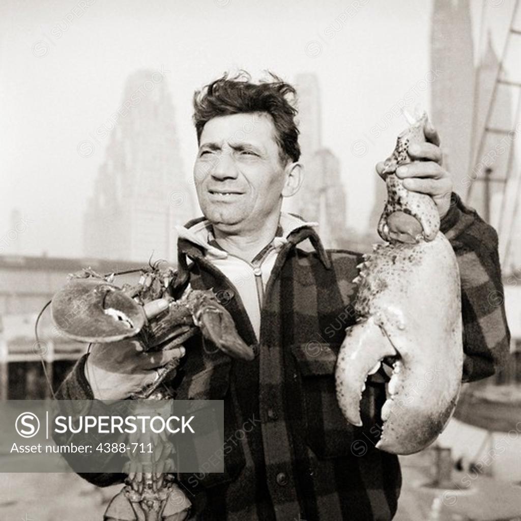 Stock Photo: 4388-711 Stevedore with Giant Claw