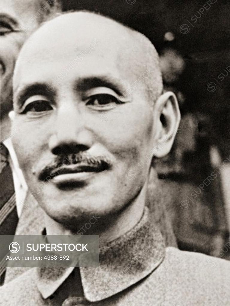 Stock Photo: 4388-892 General Chiang Kai-shek