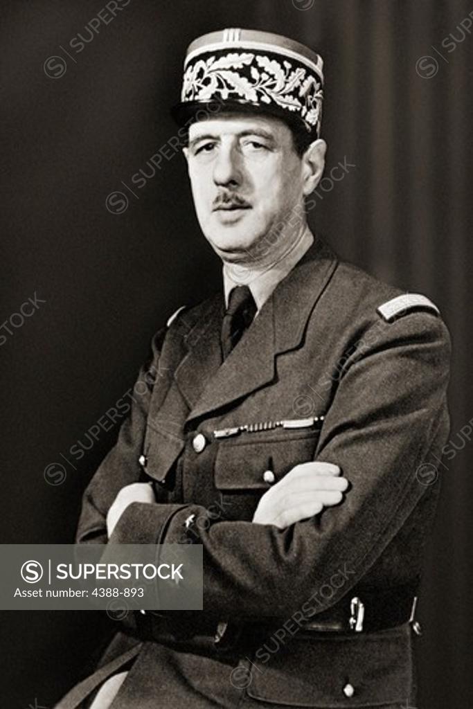 Stock Photo: 4388-893 Charles De Gaulle