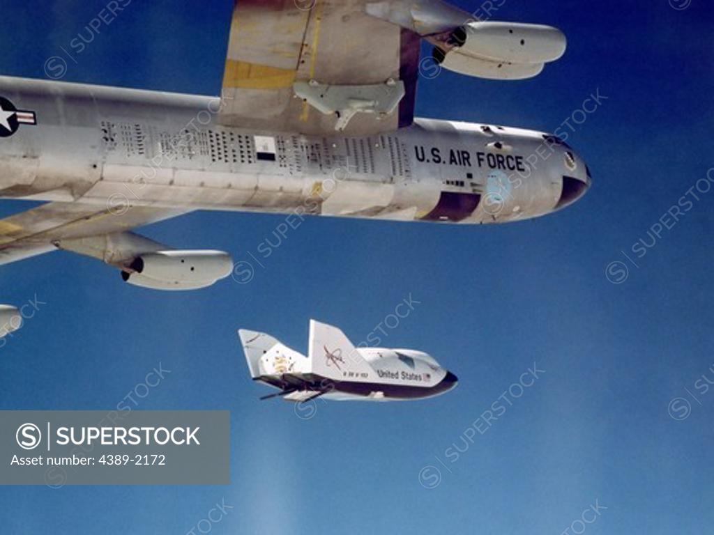 Stock Photo: 4389-2172 Test Flight of X-38