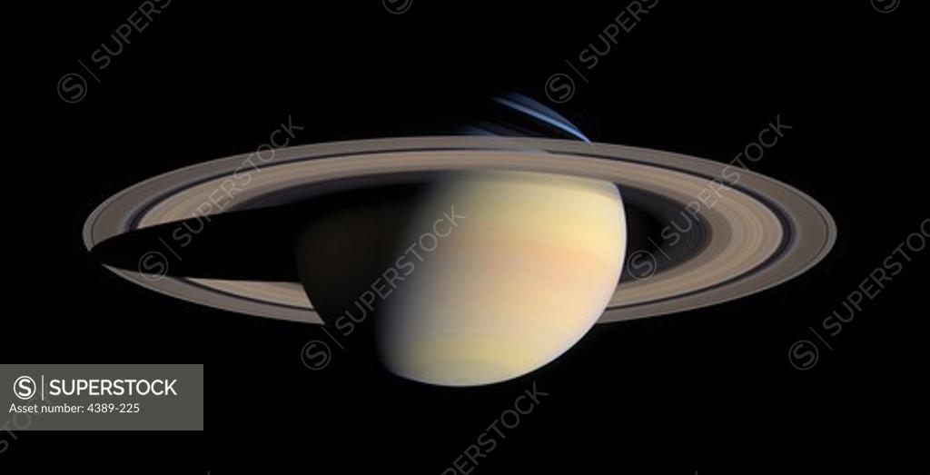 Stock Photo: 4389-225 The Greatest Saturn Portrait Yet Seen by Cassini