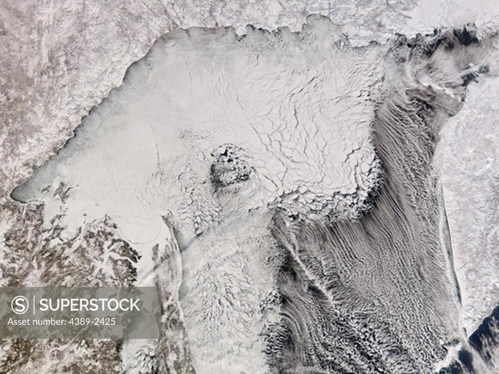 Stock Photo: 4389-2425 Sea Ice on Sea of Okhotsk