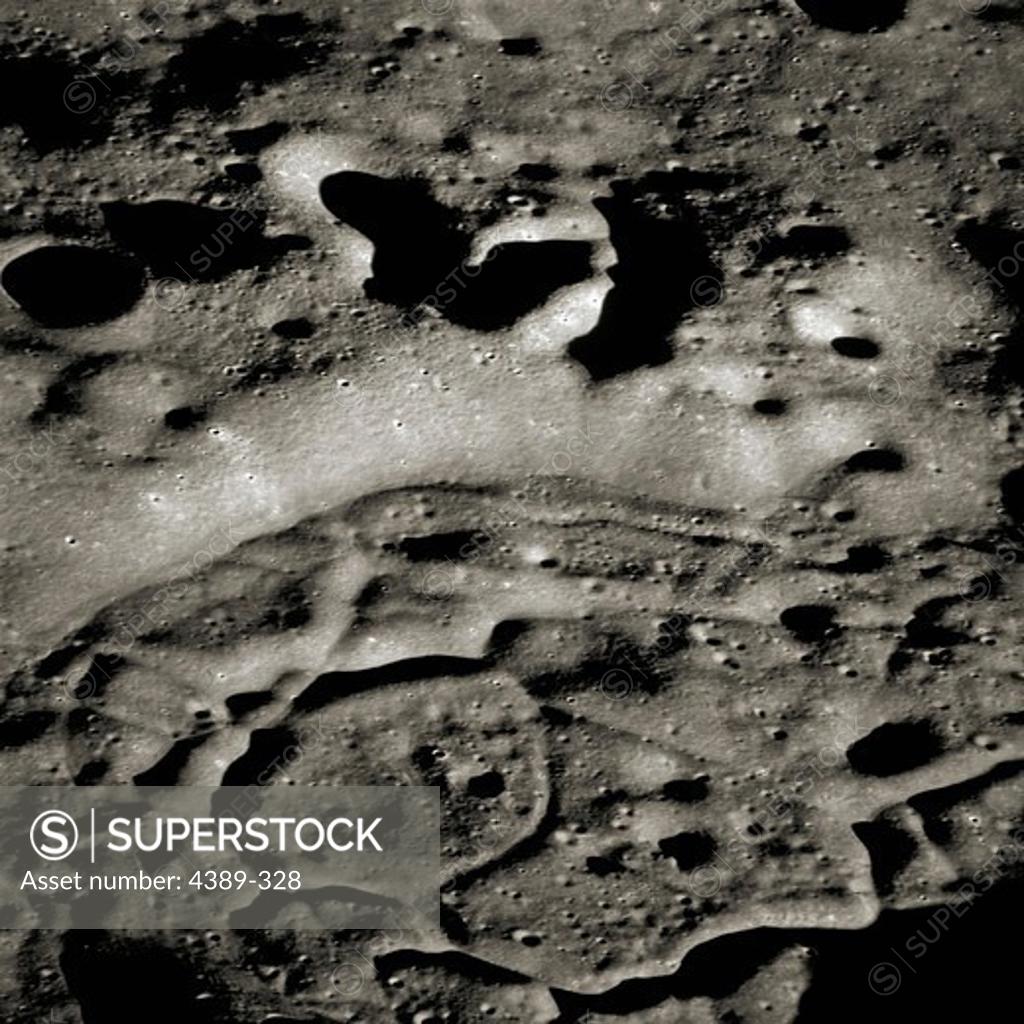 Stock Photo: 4389-328 Apollo 14 - Moon Lava