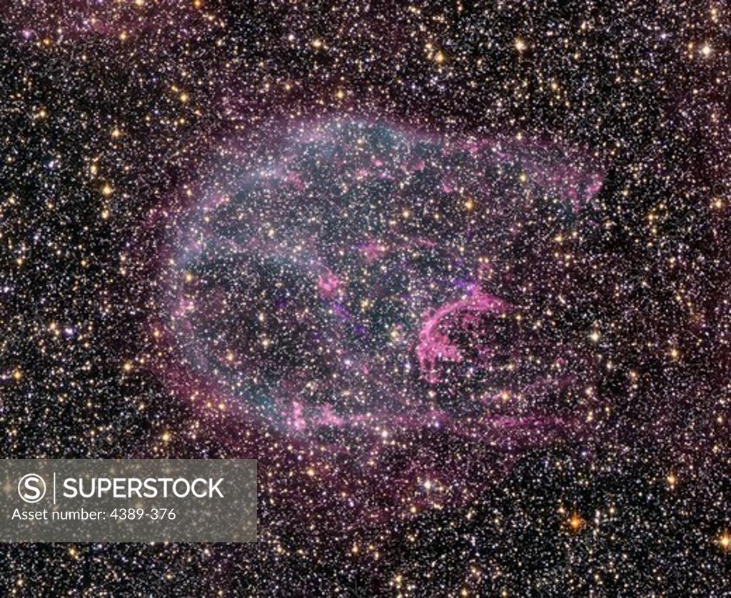 Stock Photo: 4389-376 Supernova Remnant