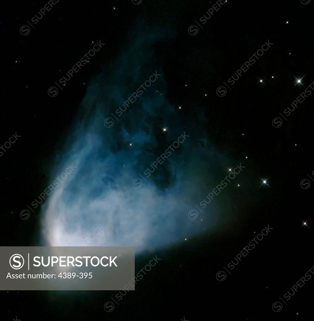 Stock Photo: 4389-395 Hubble's Variable Nebula