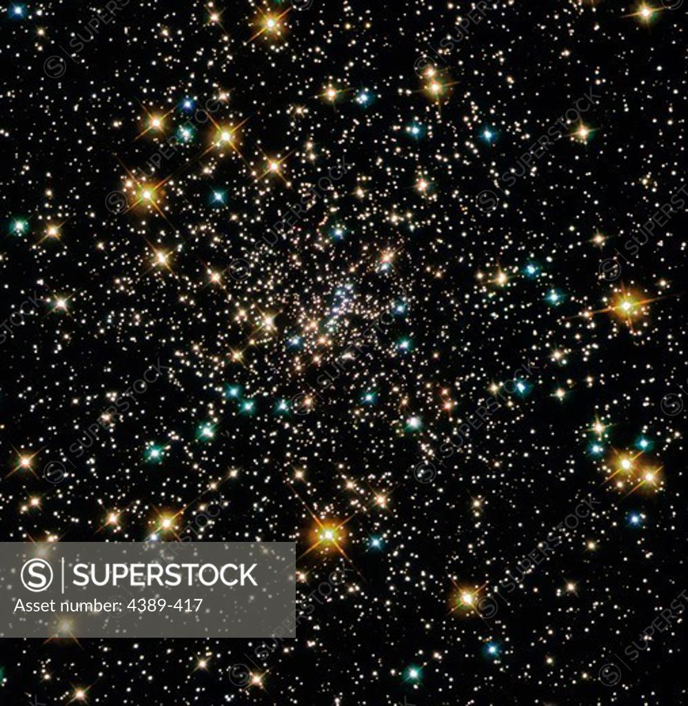 Stock Photo: 4389-417 Tightly Packed Stars