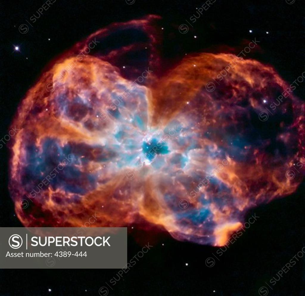 Stock Photo: 4389-444 Planetary Nebula NGC 2440