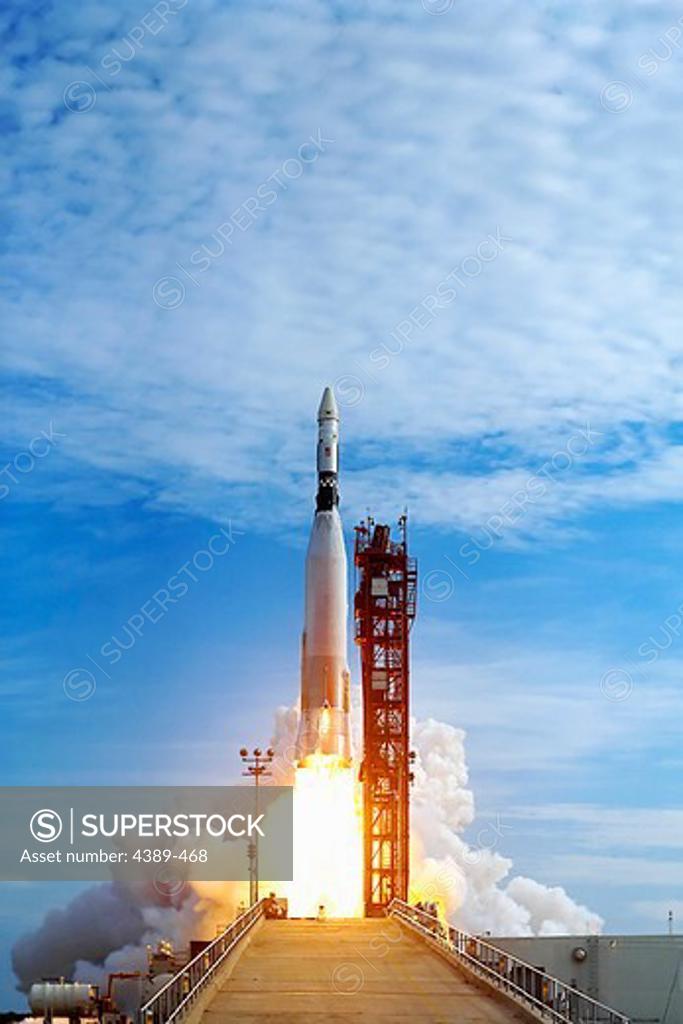 Stock Photo: 4389-468 Launch of Target For Gemini 11