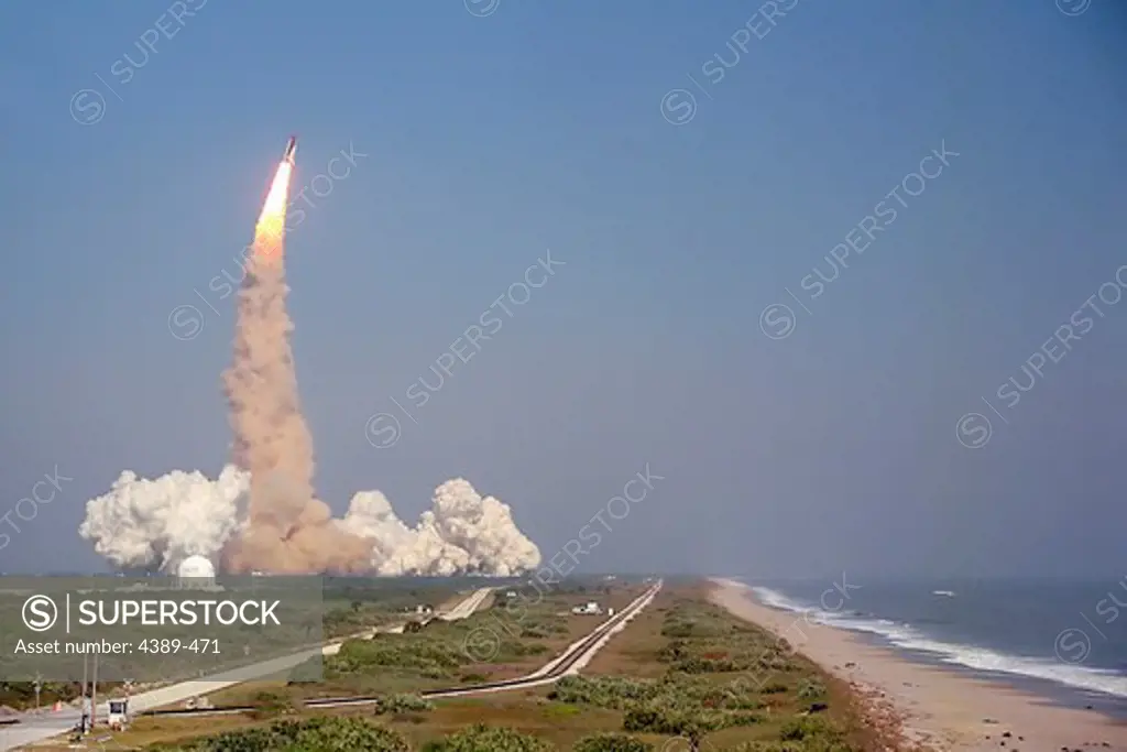 Launch of Space Shuttle Discovery