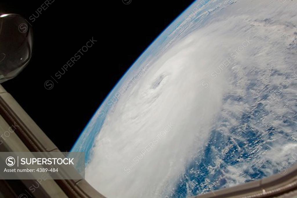 Stock Photo: 4389-484 Hurricane Helene From Space