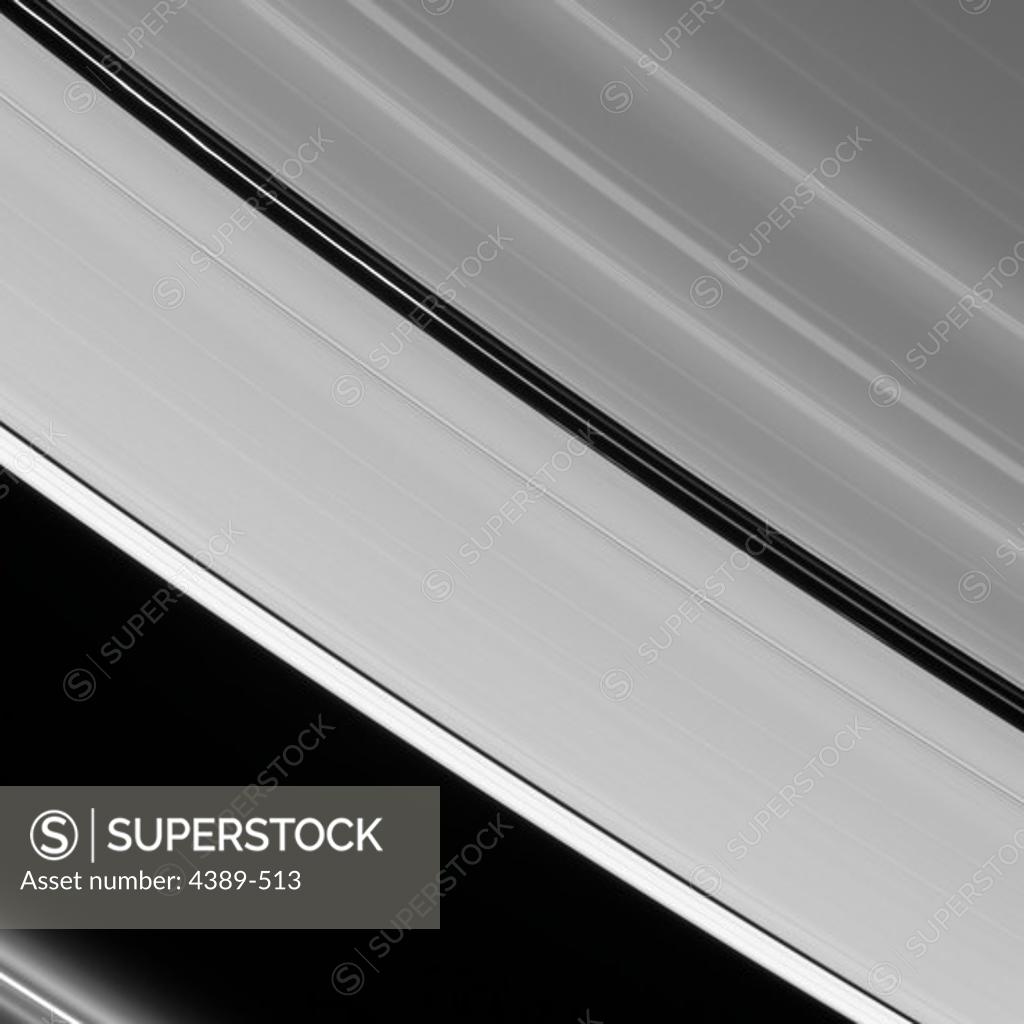 Stock Photo: 4389-513 Rings Within the Encke Gap
