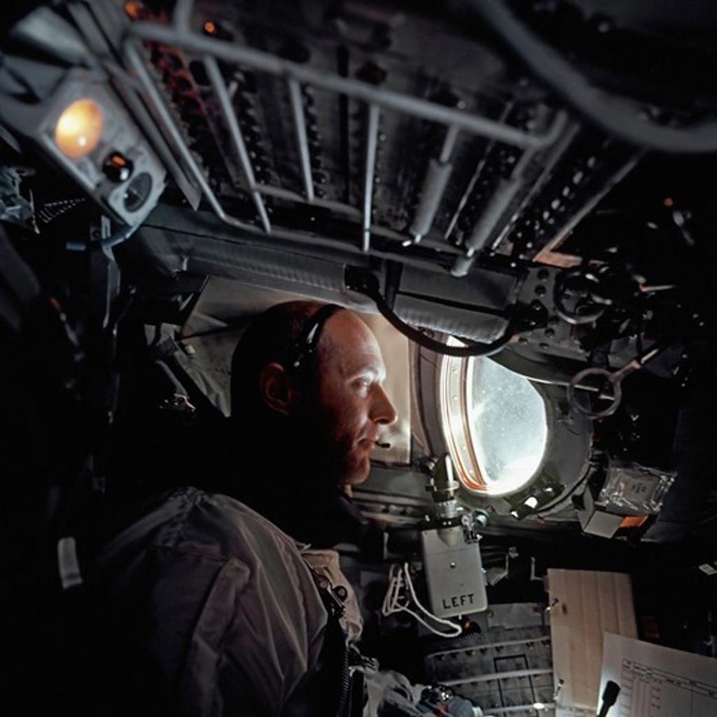 An Astronaut Aboard Gemini 9
