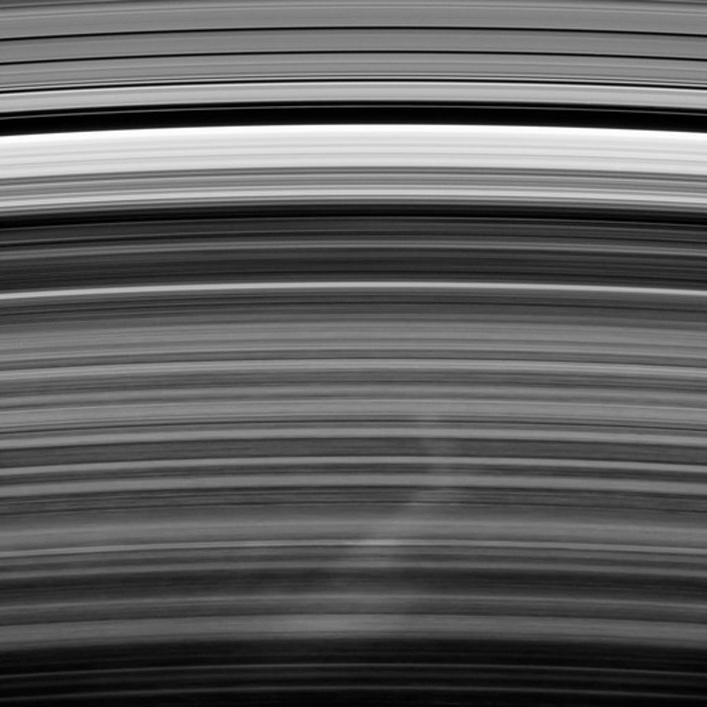 Bent Spoke in Saturn's B Ring