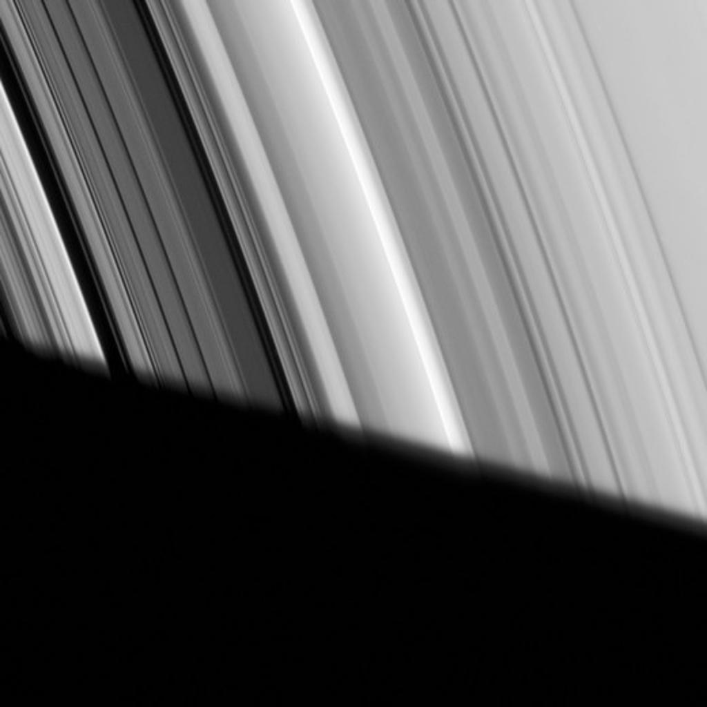 Saturn's Rings and Stars