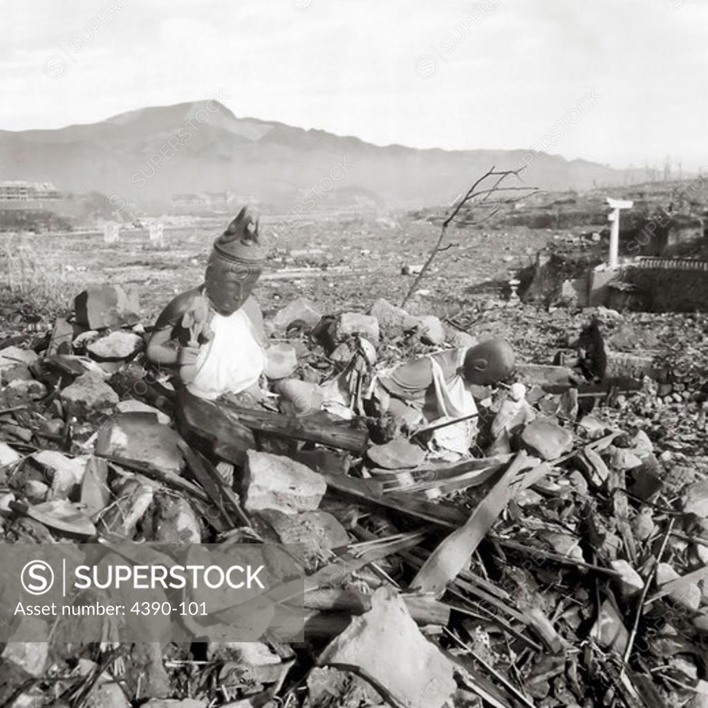 Stock Photo: 4390-101 Ruins of Nagasaki