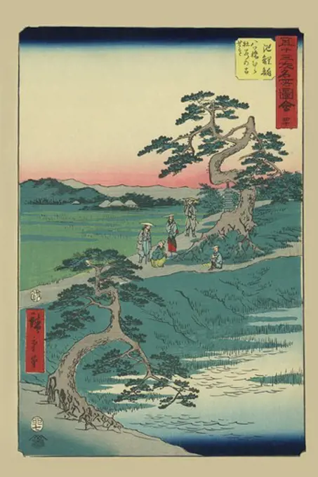 Chiryu, Japanese Prints - Hiroshige