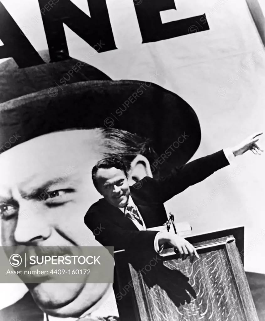 ORSON WELLES in CITIZEN KANE (1941), directed by ORSON WELLES.