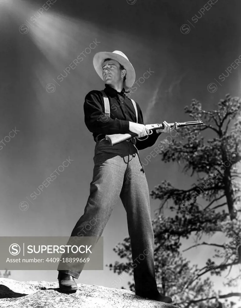 JOHN WAYNE in THE SHEPHERD OF THE HILLS (1941), directed by HENRY HATHAWAY.