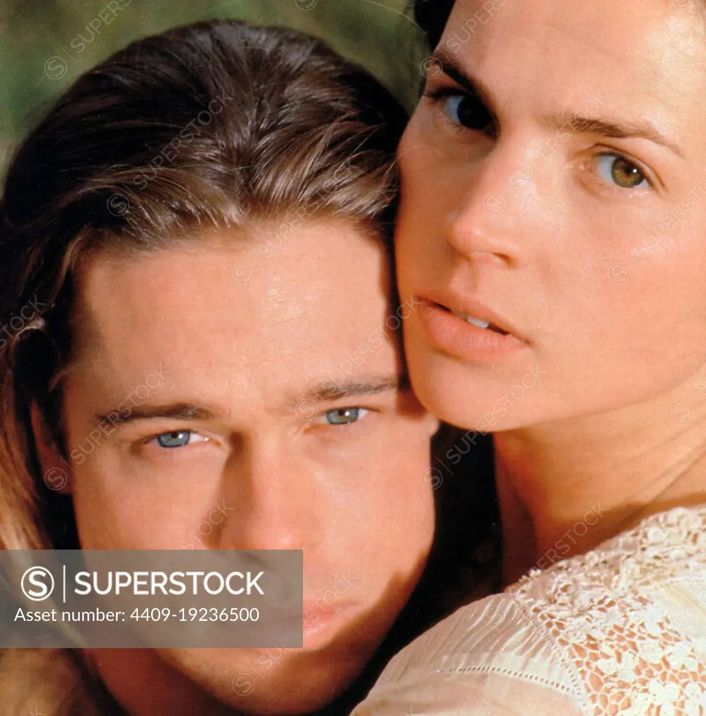 BRAD PITT and JULIA ORMOND in LEGENDS OF THE FALL (1994), directed