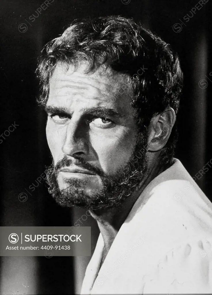 CHARLTON HESTON in THE AGONY AND THE ECSTASY (1965), directed by CAROL REED.