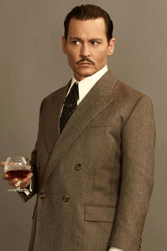JOHNNY DEPP in MURDER ON THE ORIENT EXPRESS (2017), directed by KENNETH BRANAGH.