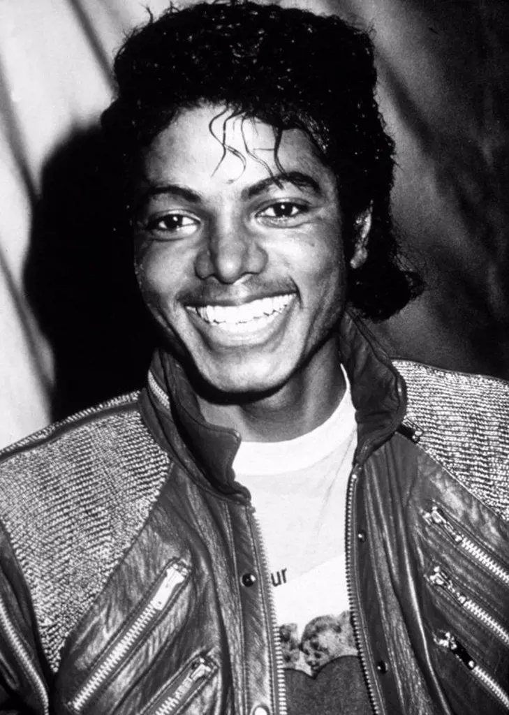 Singer Michael Jackson attends the opening of the on-stage musical "Dream Girls" in L.A. March 1983.