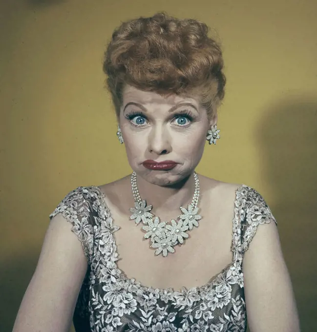 LUCILLE BALL in I LOVE LUCY (1951).