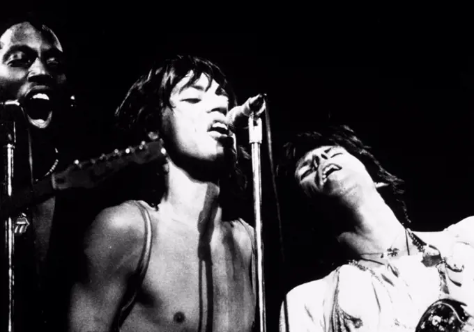 Rolling Stones. Keith Richards and Mick Jagger.