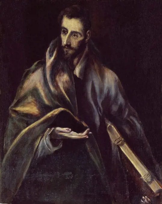 Saint James the Greater - oil on canvas. Author: EL GRECO. Location: CATEDRAL-INTERIOR. Toledo. SPAIN.
