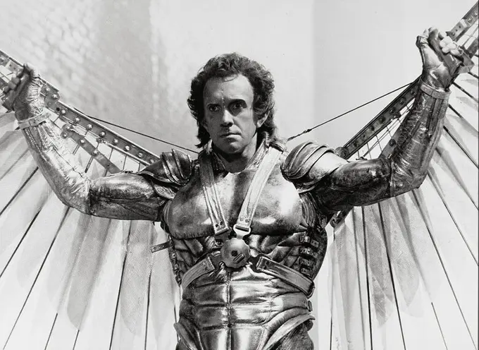 JONATHAN PRYCE in BRAZIL (1985), directed by TERRY GILLIAM.