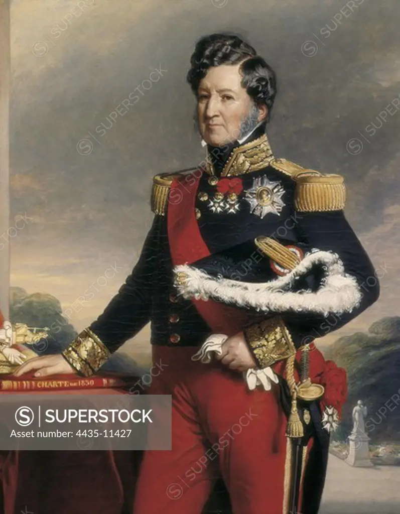 Image of Louis-Philippe (1773-1850) King of the French in 1830