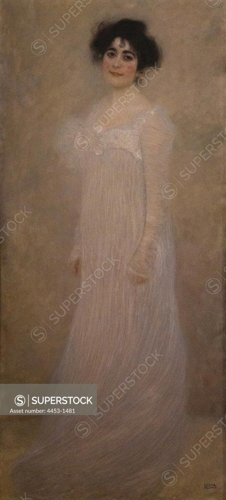 Stock Photo: 4453-1481 Gustav Klimt; Austrian; 1862-1918; Serena Pulitzer Lederer (1867-1943); 1899; Oil on canvas.