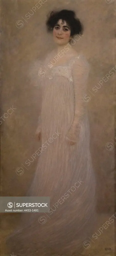 Gustav Klimt; Austrian; 1862-1918; Serena Pulitzer Lederer (1867-1943); 1899; Oil on canvas.