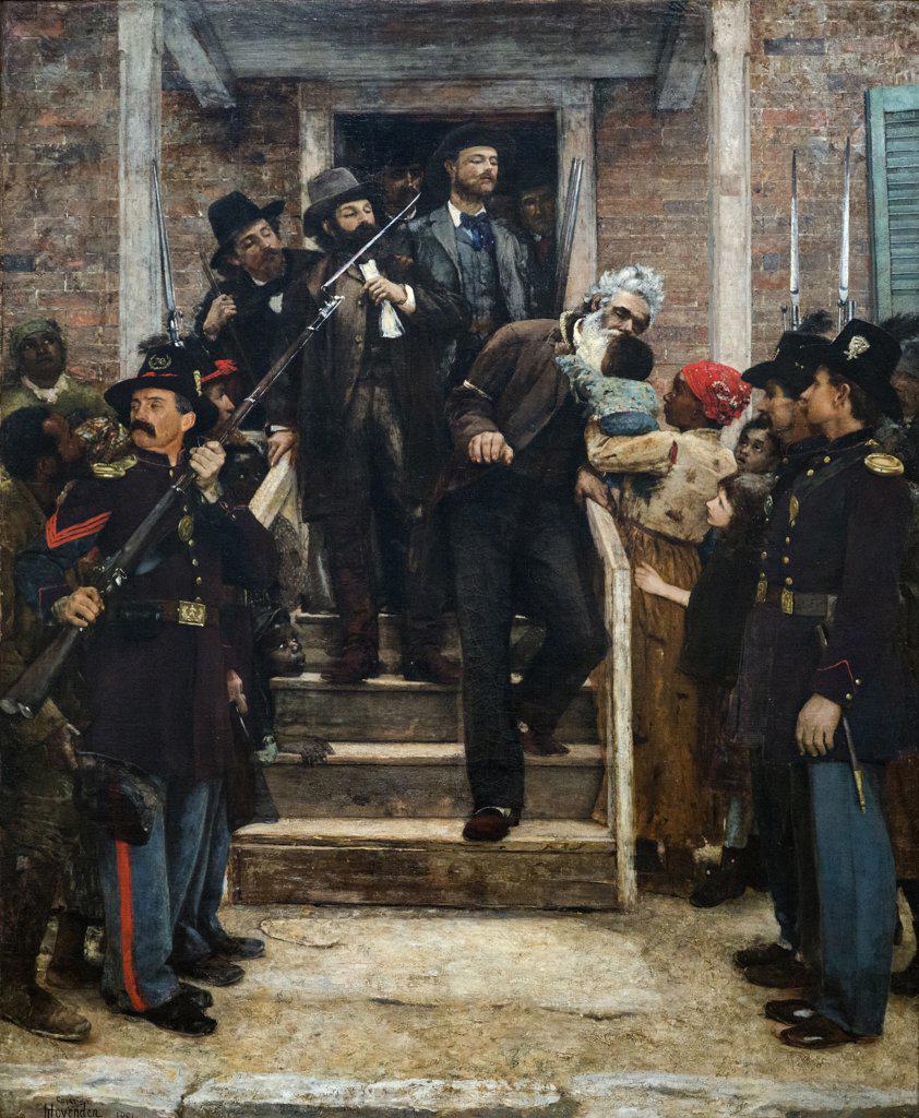 The Last Moments of John Brown 1882-84 Oil on canvas Thomas Hovenden; Irish-American (1840-1895)