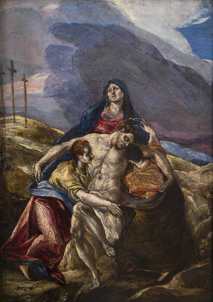 Lamentation c. 1565-70 Oil on panel El Greco Spanish (born Crete) Born 1541; died 1614