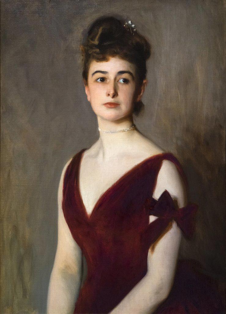 Mrs. Charles E. Inches (Louise Pomeroy); 1887 Oil on canvas John Singer Sargent American; 1856-1925