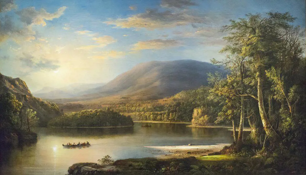 Ellen's Isle; Loch Katrine; 1871; Oil on canvas Robert Scott Duncanson; American; 1821-72