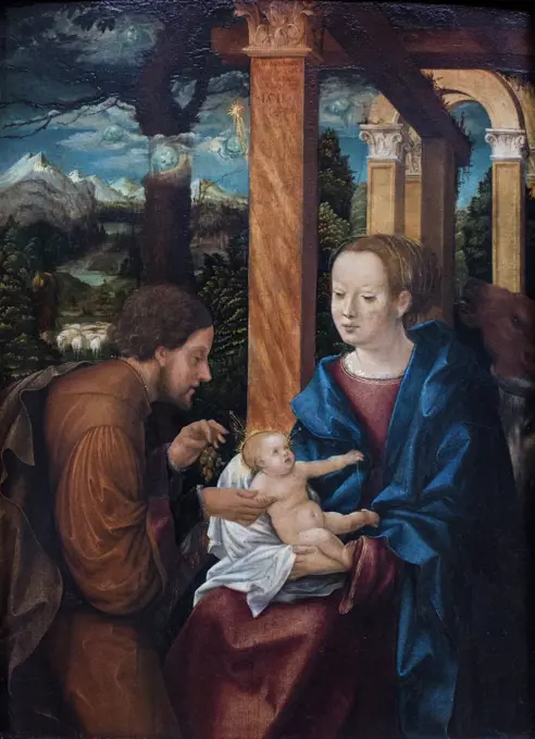 The birth Christ. 1511. (Hans Burgkmair 1473 Augsburg Augsburg 1531)