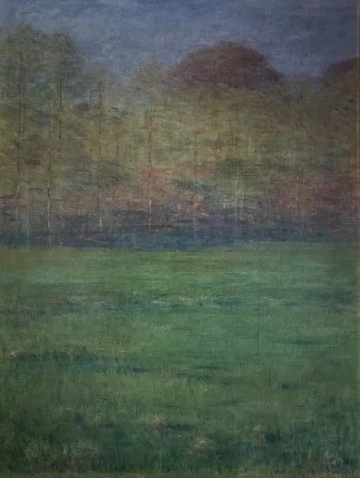 Autonen; 1893; Oil on canvas Thomas Wilmer Dewing; American; 1851 - 1938