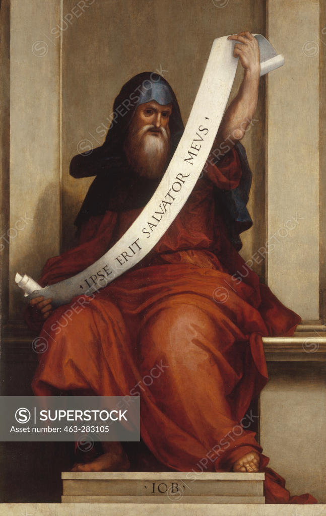 Stock Photo: 463-283105 Fra Bartolomeo, The Prophet Hiob