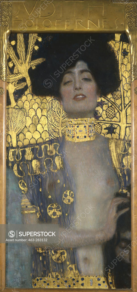 Stock Photo: 463-283132 Klimt / Judith with Head of Holofernes