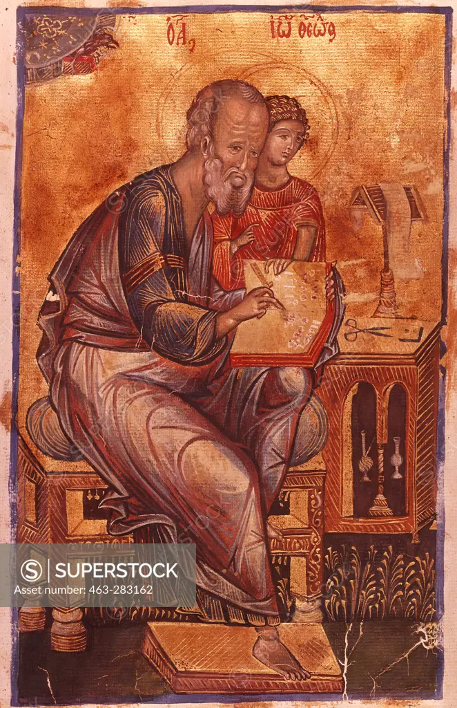 St. John from Radoslav Gospel Book